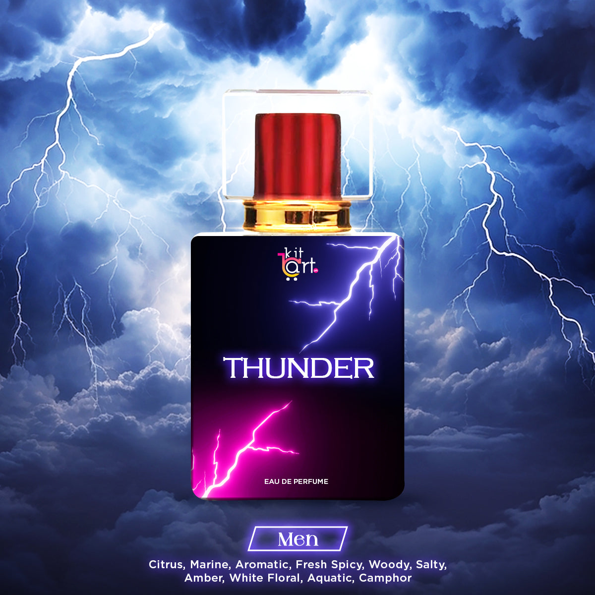 Thunder Inspired By Paco Rabanne Invictus 50ML For Men