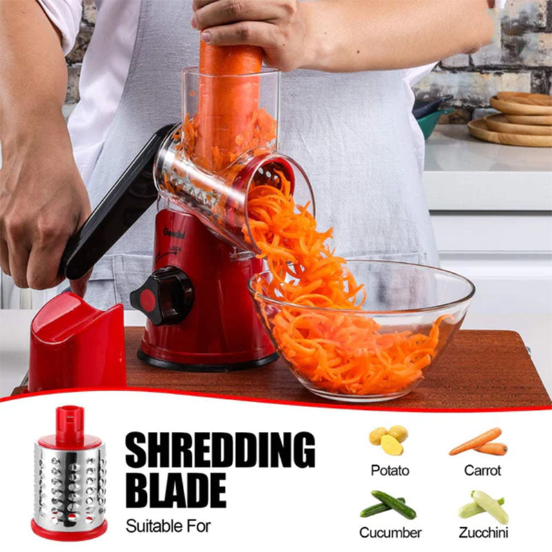 Multifunctional Round Mandoline Slicer