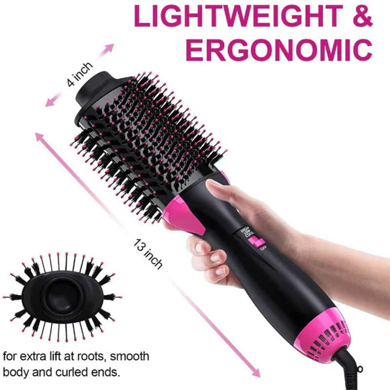 One-Step Hair Dryer Brush Volumizer Hot Air Brush Blow Dryer Brush for Straightening Curling