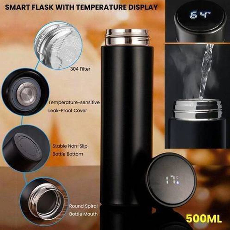 SMART THERMOS WITH DIGITAL DISPLAY