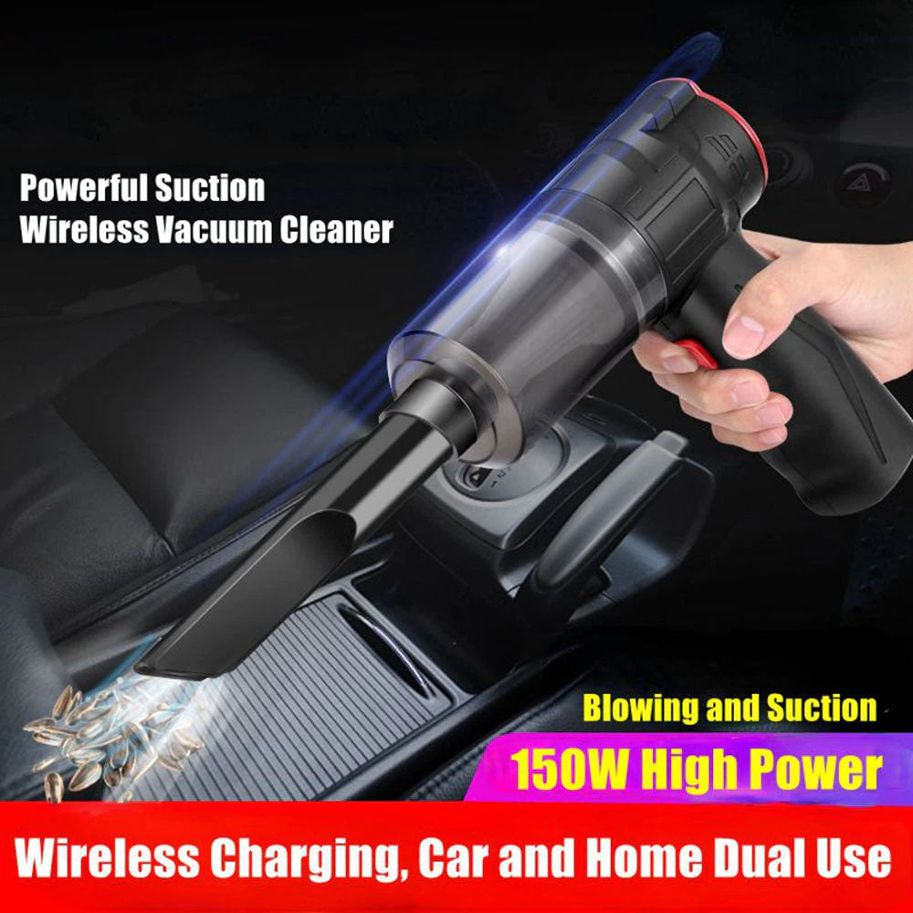 Rechargeable Portable Wireless Multi-Purpose Handheld Vacuum Cleaner For Home,Car