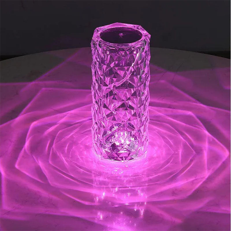 Crystal Rose Diamond Lamp